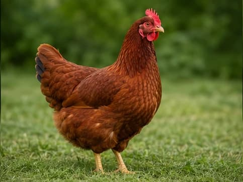 Rhode Island Red - random animal generated by Random Animal Generator